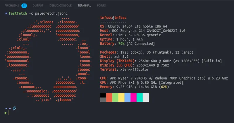 Flatpak terminal